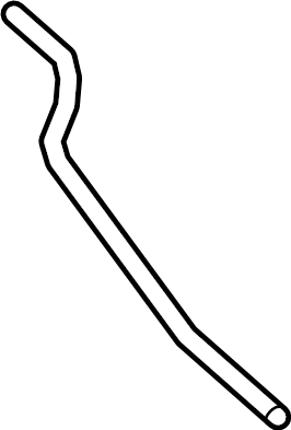 View JL3Z8A595DB Engine Coolant Hose Full-Sized Product Image