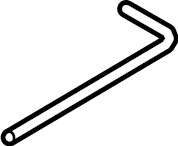 View FL3Z8075A Engine Coolant Overflow Hose (Upper) Full-Sized Product Image
