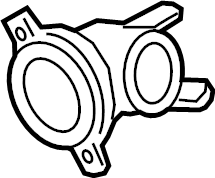 View JL3Z8592A Engine Coolant Thermostat Housing (Lower) Full-Sized Product Image
