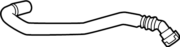 View ML3Z8A577H Engine Coolant Hose Full-Sized Product Image