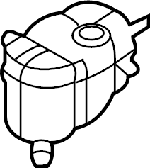 View ML3Z8A080A Tank. Radiator. Assembly - Overflow. Expansion. Reservoir.  Full-Sized Product Image