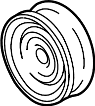 View ML3Z8678A Accessory Drive Belt Idler Pulley Full-Sized Product Image