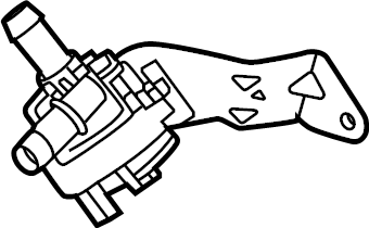 View ML3Z18D473K Engine Auxiliary Water Pump Full-Sized Product Image