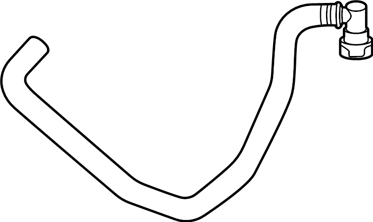 View ML3Z8A577B HVAC Heater Hose Full-Sized Product Image