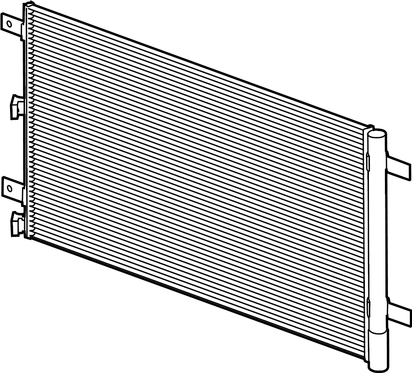 View HL3Z19712C A/C Condenser Full-Sized Product Image