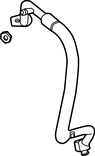 View ML3Z19867AB A/C Refrigerant Suction Hose Full-Sized Product Image