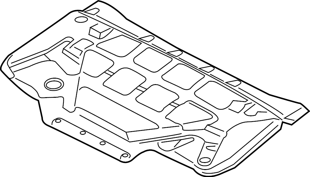 View ML3Z16738E Hood Insulation Pad Full-Sized Product Image