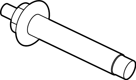 View W714289S437 Bolt. Starter. Motor Stud. mount.  Full-Sized Product Image