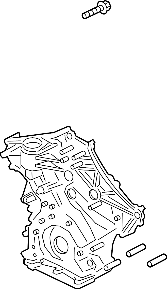 View ML3Z6019C Engine Timing Cover (Front) Full-Sized Product Image