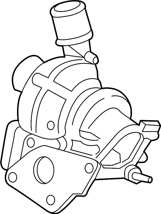 View ML3Z6K682C TURBOCHARGER. MANIFOLD.  Full-Sized Product Image