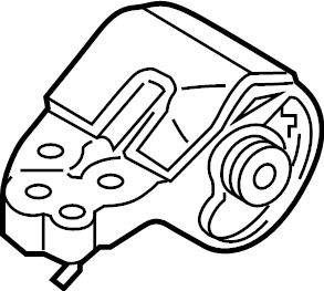 View ML3Z6038AQ Engine Mount (Front) Full-Sized Product Image