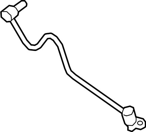 View JL3Z6K679B Turbocharger Oil Line Full-Sized Product Image