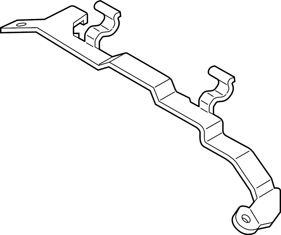 View JL3Z6N081A Engine Cover Bracket Full-Sized Product Image