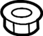 View W716530S440 Nut. Mount. (Front) Full-Sized Product Image