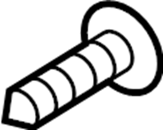 View W712403S439X Screw. Bolt. Shutter. Air. (Front, Upper, Lower) Full-Sized Product Image