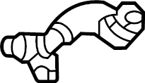 View ML3Z9T515A Turbocharger Oil Line Full-Sized Product Image