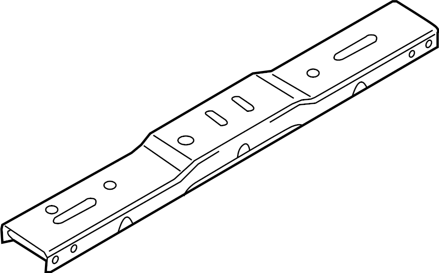 View ML3Z6A023B Transmission Crossmember Full-Sized Product Image