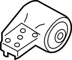 View ML3Z6038AM Engine Mount (Front) Full-Sized Product Image