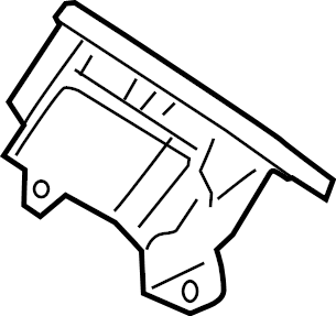 View ML3Z6038V Engine Mount Bracket (Front, Lower) Full-Sized Product Image