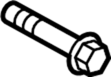View W500224S450 Exhaust Bolt Full-Sized Product Image