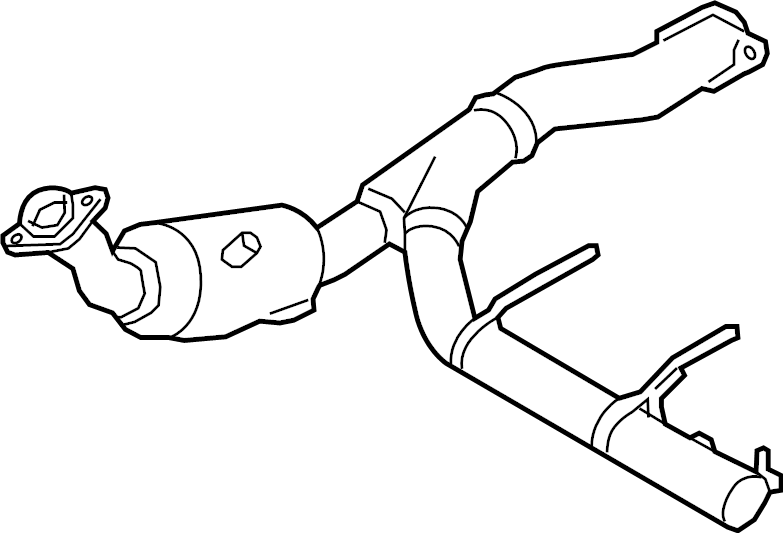 View ML3Z5E212T Catalytic Converter Full-Sized Product Image