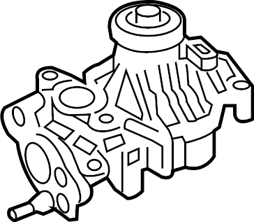 View JL3Z9D475A Exhaust Gas Recirculation (EGR) Valve Full-Sized Product Image