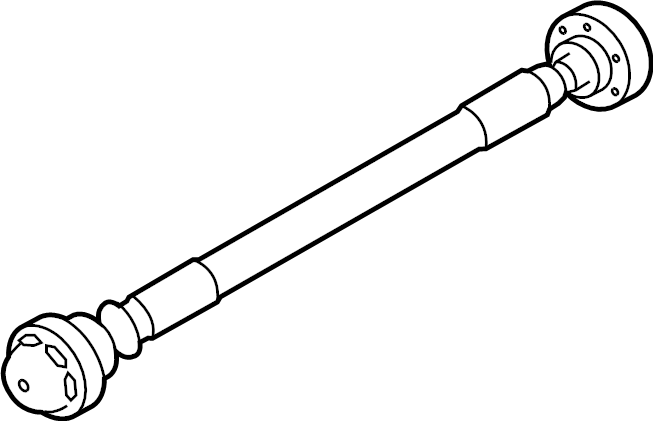 View ML3Z4A376H Drive Shaft Full-Sized Product Image