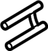 View 7L1Z4B496C Drive Shaft Bolt (Front) Full-Sized Product Image
