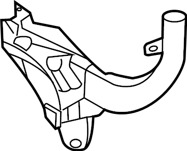 View ML3Z17618C Washer Fluid Reservoir Full-Sized Product Image