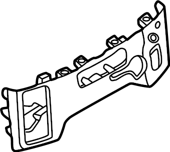 View ML3Z15042C74CA Instrument Panel Trim Panel (Front, Lower) Full-Sized Product Image