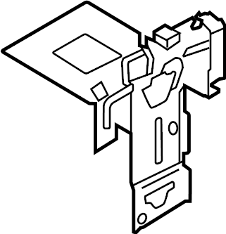 View ML3Z1504604B Console Hinge Full-Sized Product Image