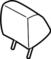 View ML3Z96610A60D Headrest. Pad. Cushion.  Full-Sized Product Image