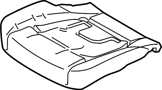 View ML3Z1663223C Seat Cushion Foam (Lower) Full-Sized Product Image