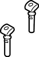 View CU5Z96610A16CAM Headrest Guide Full-Sized Product Image