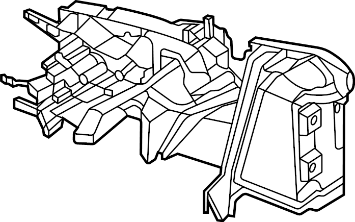 View ML3Z17683UA Door Mirror (Rear) Full-Sized Product Image