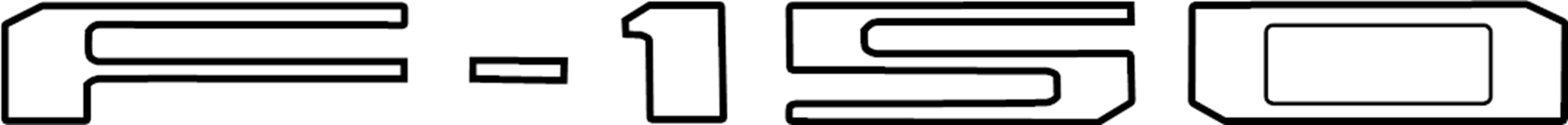 View ML3Z9942528BA Tailgate Emblem Full-Sized Product Image