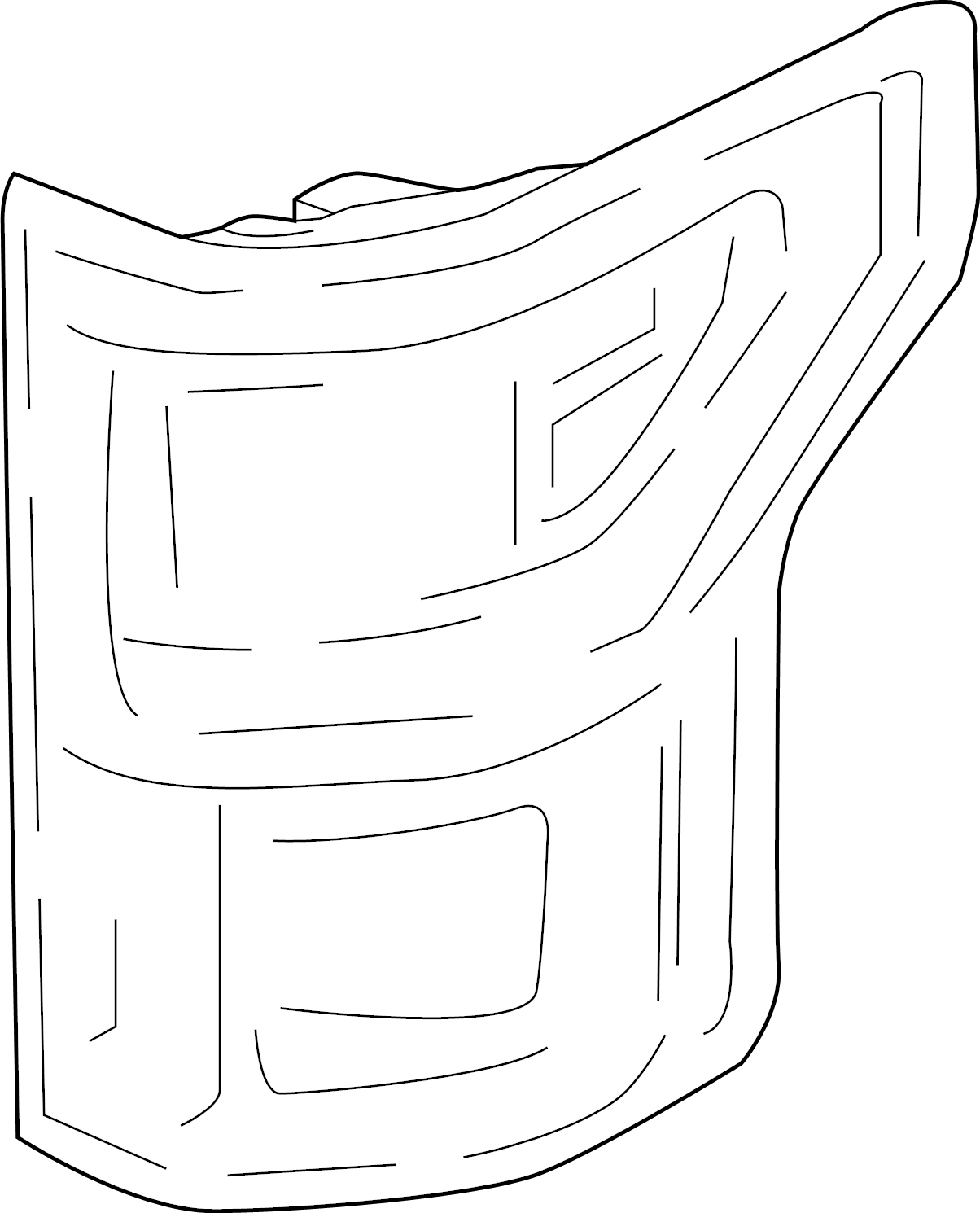 View NL3Z13404F Tail Light Assembly (Rear) Full-Sized Product Image
