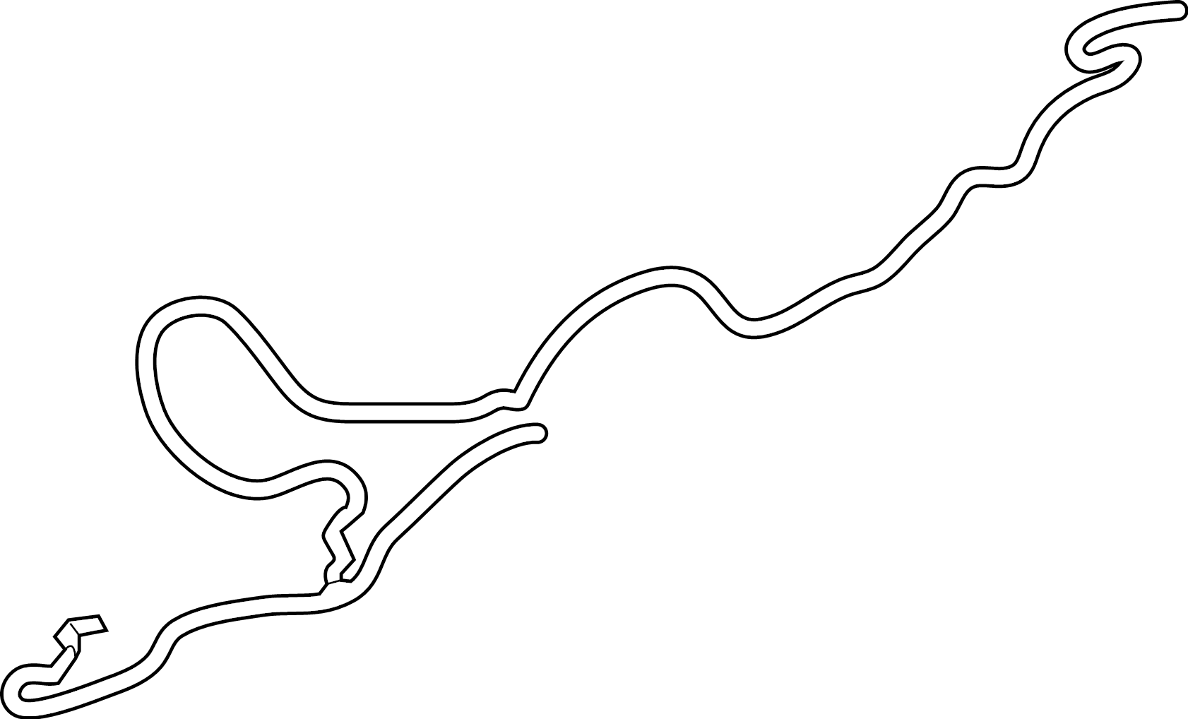 View ML3Z13A576CA Parking Aid System Wiring Harness Full-Sized Product Image