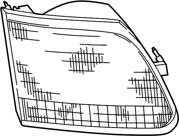 View 3L3Z13008GA Headlight Full-Sized Product Image