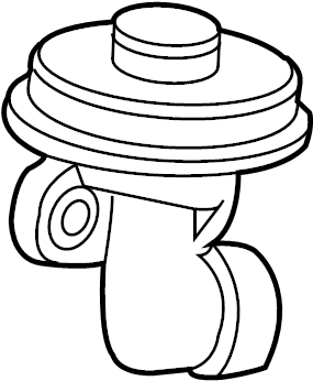 View XL3Z9D475BA Exhaust Gas Recirculation (EGR) Valve Full-Sized Product Image