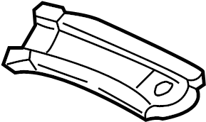 View F65Z18513A31AA Roof Side Rail (Rear, Upper) Full-Sized Product Image