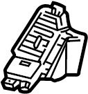View F65Z19893AAH Dashboard Air Vent Full-Sized Product Image