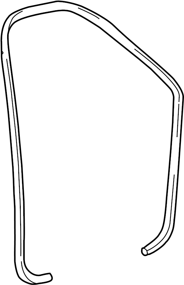 View 2L3Z1820708AA Door Seal (Lower) Full-Sized Product Image