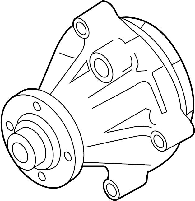 View 3L3Z8501CA Engine Water Pump Full-Sized Product Image
