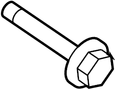 View W708960S437M Starter Bolt Full-Sized Product Image