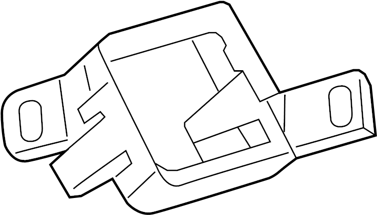 View 9C2Z19H421A Park Assist Camera Bracket (Front, Rear) Full-Sized Product Image