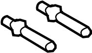 View W712670S900 Catalytic Converter Stud (Front) Full-Sized Product Image