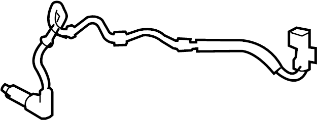 View 8C2Z2C204B ABS Wheel Speed Sensor (Front) Full-Sized Product Image
