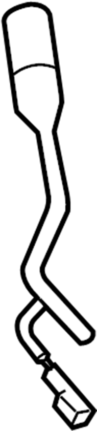 View EC2Z7210BA Manual Transmission Shift Lever Full-Sized Product Image