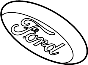 View 9T1Z8213A Grille Emblem Full-Sized Product Image